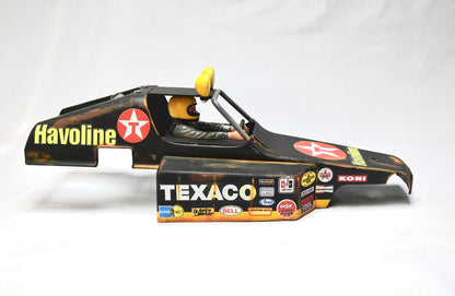 Tamiya BUGGY CHAMP 1/10 Custom Painted Body (TEXACO) – Finished with Driver Figure