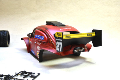 FERRAGEN #5 - Custom-Built Tamiya Blitzer Beetle – Ferrari 643 theme -  1/10 RC Buggy