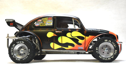 Tamiya Sand Scorcher 1/10 Custom Painted Body – Finished with Driver Figure (SCORTZER) - BOLIM RC CUSTOMS