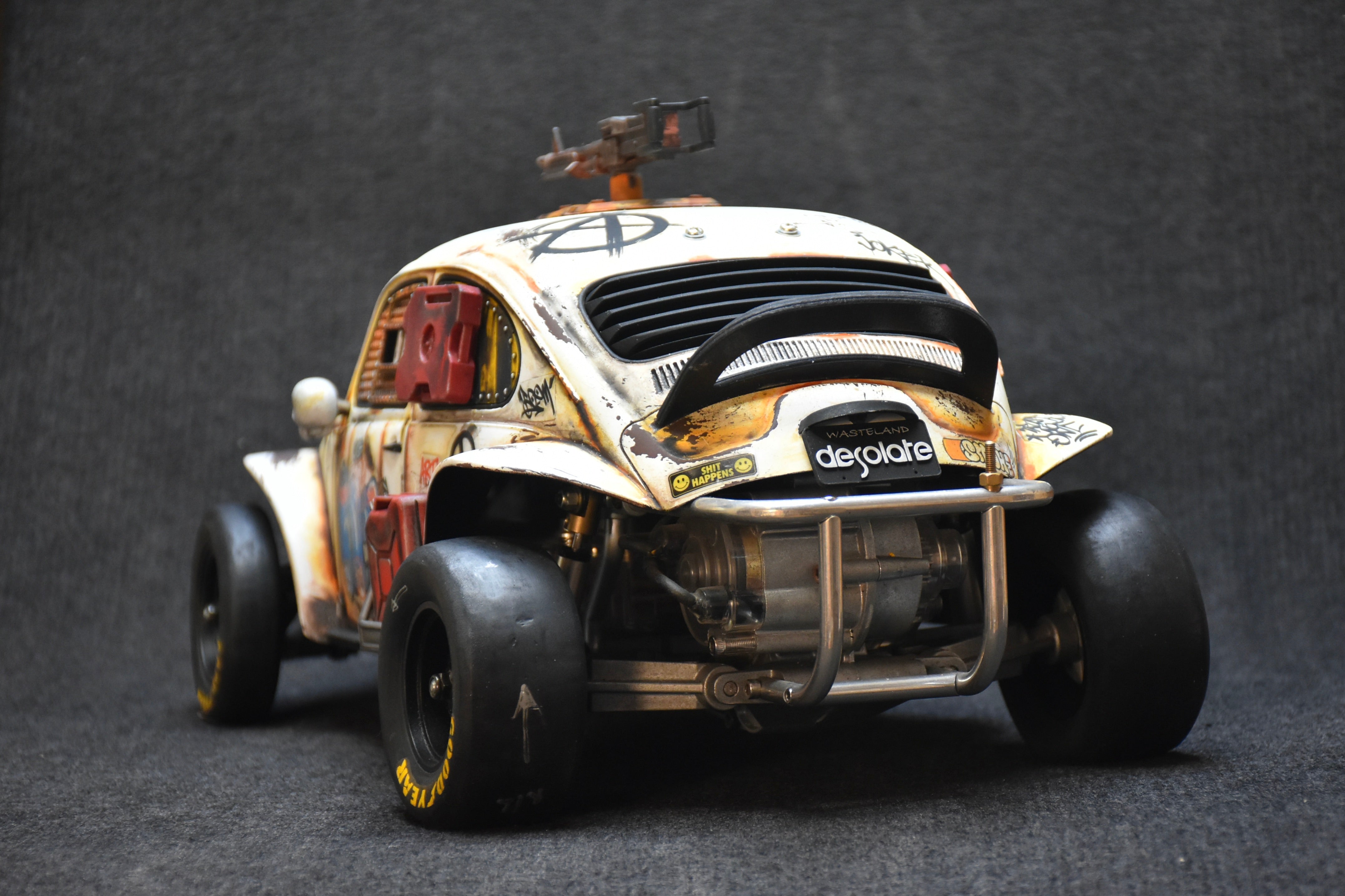 Tamiya Sand Scorcher 1/10 Custom Painted Body – Finished with