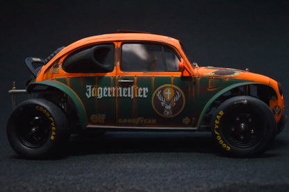 Tamiya Sand Scorcher 1/10 Custom Painted Body – Finished with Driver Figure (JAGERMAGEN)
