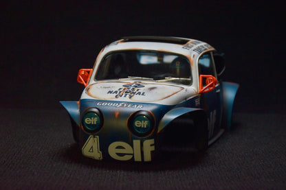 Tamiya Sand Scorcher 1/10 Custom Painted Body – Finished with Driver Figure (Tyrrell p34 tribute)