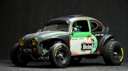 Tamiya Sand Scorcher 1/10 Custom Painted Body – Finished with Driver Figure (BUGOBLIN)