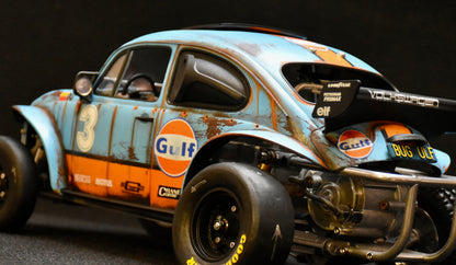 Tamiya Sand Scorcher 1/10 Custom Painted Body – Finished with Driver Figure (BUGULF)