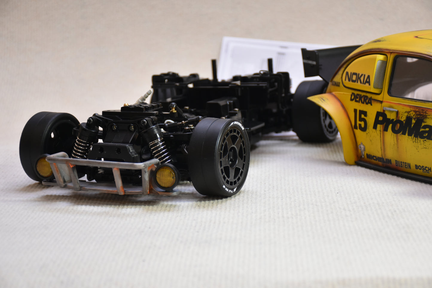 Tamiya Custom Built STREET Blitzer Beetle (PROMARKT) – 1/10 RC (Tamiya BT-01 Chassis)