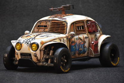 Tamiya Sand Scorcher 1/10 Custom Painted Body – Finished with Driver Figure (DYSTOPIC) - BOLIM RC CUSTOMS