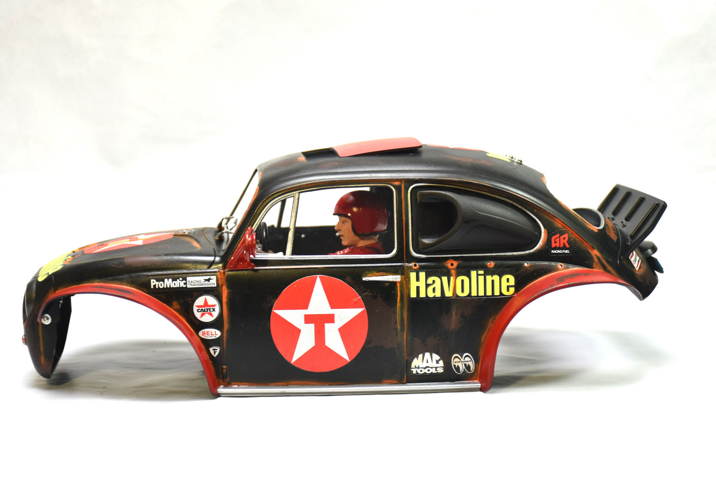 Tamiya Sand Scorcher 1/10 Custom Painted Body – Finished with Driver Figure (BUGXACO)