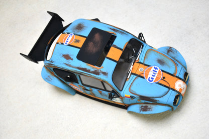 Tamiya Sand Scorcher 1/10 Custom Painted Body – Finished with Driver Figure (BUGULF) - BOLIM RC CUSTOMS
