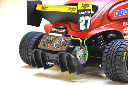 FERRAGEN #5 - Custom-Built Tamiya Blitzer Beetle – Ferrari 643 theme -  1/10 RC Buggy