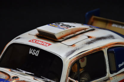 Tamiya BLITZER BEETLE 1/10 Custom Painted Body – Finished with Driver Figure (DAKAR ROTHMANS)