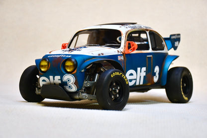 Tamiya Sand Scorcher 1/10 Custom Painted Body – Finished with Driver Figure (Tyrrell p34 tribute) - BOLIM RC CUSTOMS