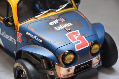 Tamiya Sand Scorcher 1/10 Custom Painted Body – Finished with Driver Figure (BUGANON)