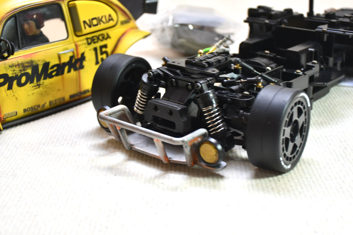 Tamiya Custom Built STREET Blitzer Beetle (PROMARKT) – 1/10 RC (Tamiya BT-01 Chassis)