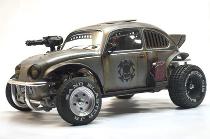 Tamiya Sand Scorcher 1/10 Custom Painted Body – Finished with Driver Figure (DYSTOPIC)