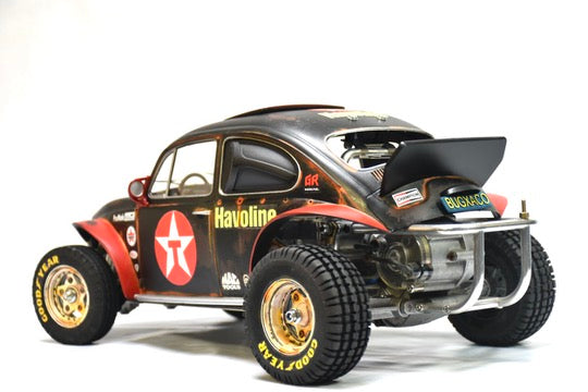 Tamiya Sand Scorcher 1/10 Custom Painted Body – Finished with Driver Figure (BUGXACO)