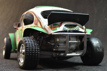 Tamiya Sand Scorcher 1/10 Custom Painted Body – Finished with Driver Figure (CASBUG)