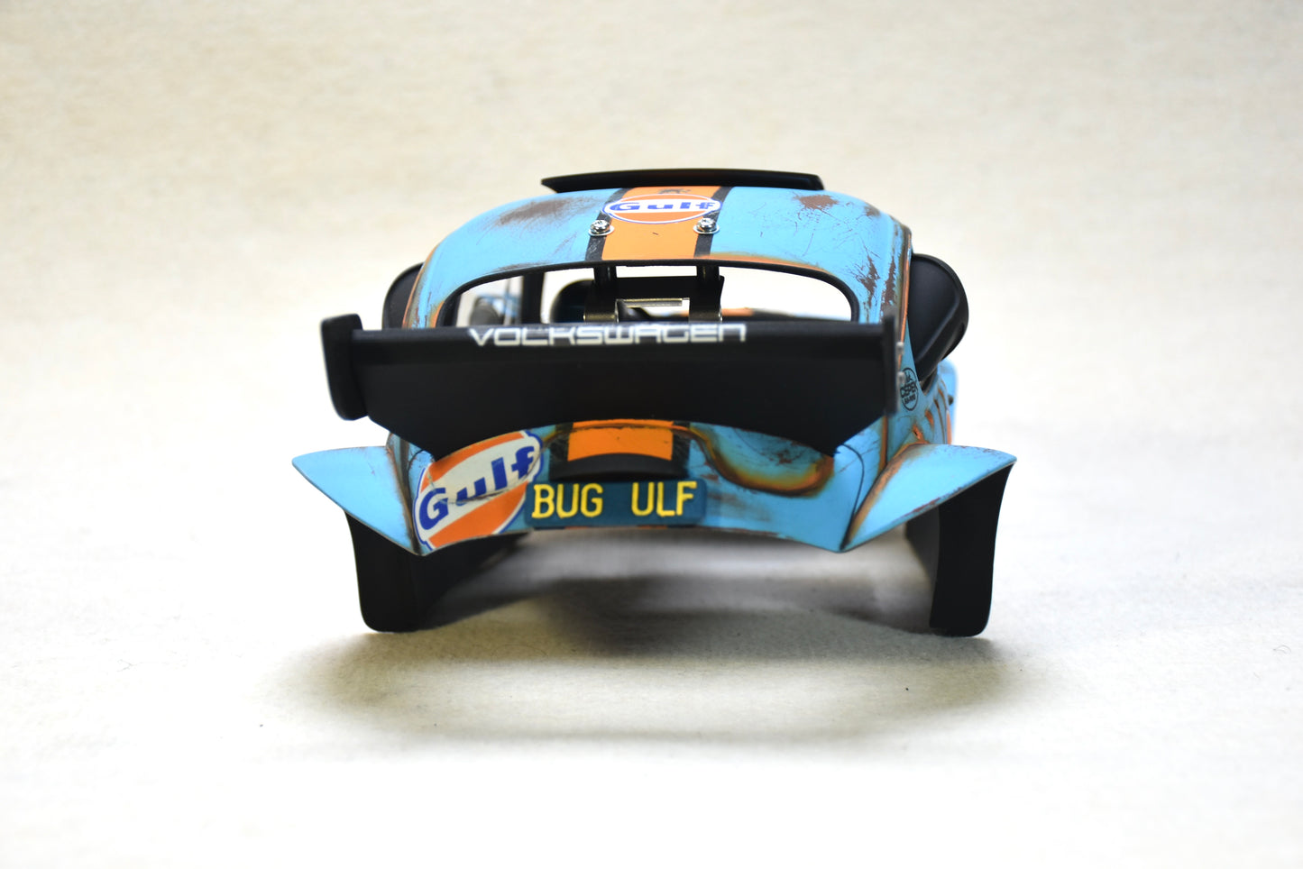 Tamiya Sand Scorcher 1/10 Custom Painted Body – Finished with Driver Figure (BUGULF) - BOLIM RC CUSTOMS