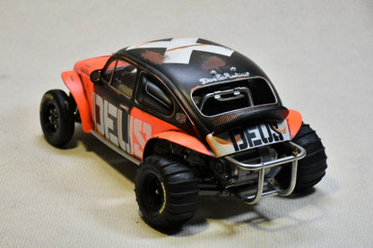 DEUS EX MACHINA theme - Tamiya Sand Scorcher 1/10 Custom Painted Body – Finished with Driver Figure