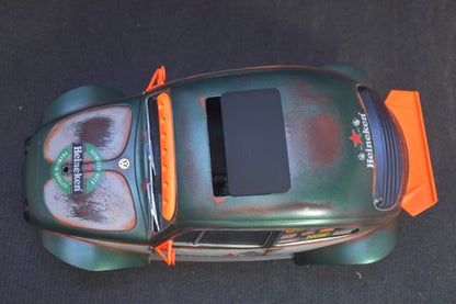 Tamiya Sand Scorcher 1/10 Custom Painted Body – Finished with Driver Figure (HEINEWAGEN)