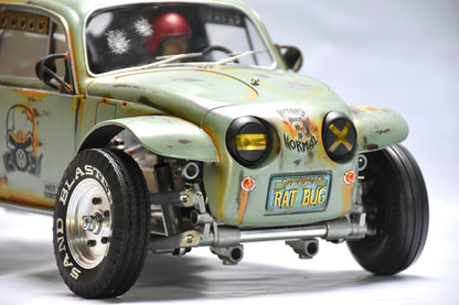 Tamiya Sand Scorcher 1/10 Custom Painted Body – Finished with Driver Figure (RAT BUG) - BOLIM RC CUSTOMS