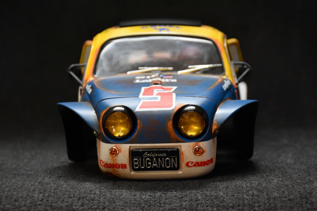 Tamiya Sand Scorcher 1/10 Custom Painted Body – Finished with Driver Figure (BUGANON)