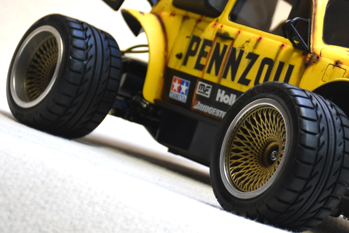 Tamiya Blitzer Beetle 1/10 PENNZWAGEN Wheel Covers – Custom Resin Part (by Bolim RC Customs) - BOLIM RC CUSTOMS