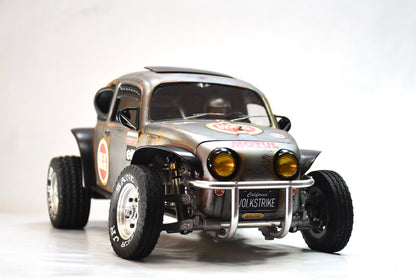 Tamiya Sand Scorcher 1/10 Custom Painted Body – Finished with Driver Figure (VOLKSTRIKE) - BOLIM RC CUSTOMS