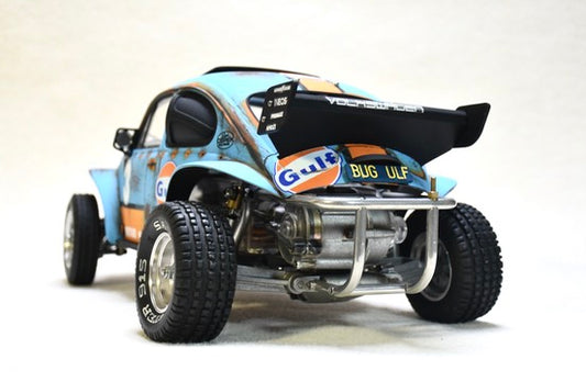 Tamiya Sand Scorcher 1/10 Custom Painted Body – Finished with Driver Figure (BUGULF) - BOLIM RC CUSTOMS