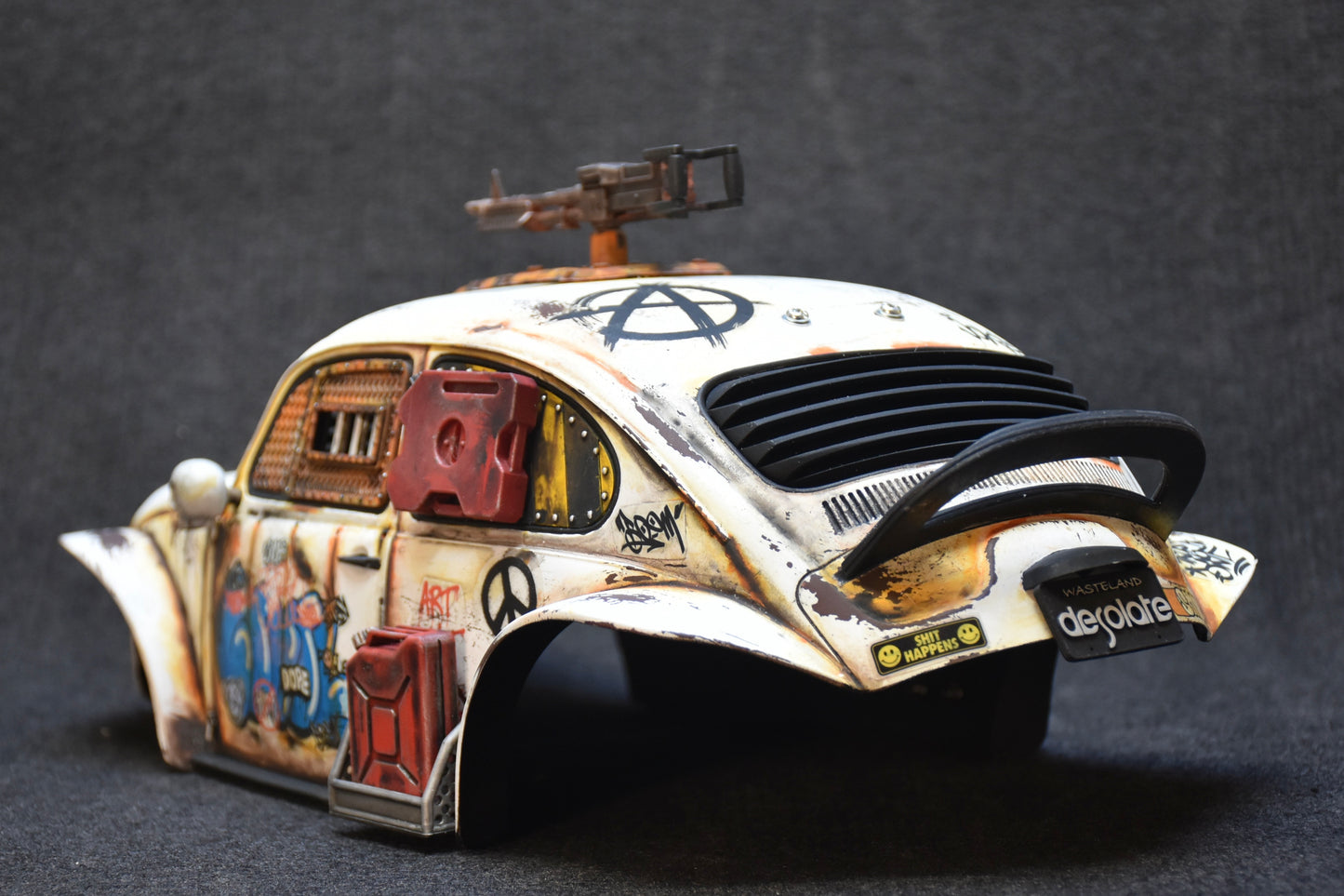 Tamiya Sand Scorcher 1/10 Custom Painted Body – Finished with Driver Figure (DYSTOPIC) - BOLIM RC CUSTOMS