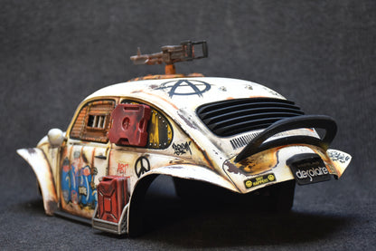 Tamiya Sand Scorcher 1/10 Custom Painted Body – Finished with Driver Figure (DYSTOPIC) - BOLIM RC CUSTOMS