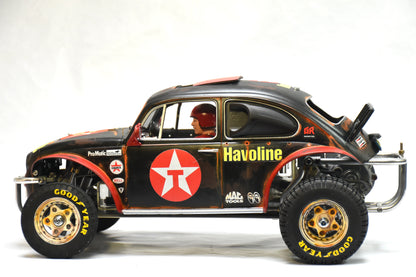 Tamiya Sand Scorcher 1/10 Custom Painted Body – Finished with Driver Figure (BUGXACO)