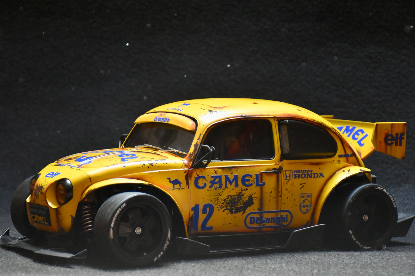 Tamiya Custom-Built STREET Blitzer Beetle (CAMEL LIVERY #2) – 1/10 RC (Tamiya BT-01 Chassis)