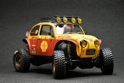 Custom-Built Tamiya CC-02 4WD Chassis with Sand Scorcher Body