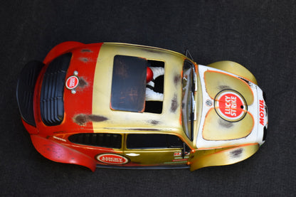 Tamiya Sand Scorcher 1/10 Custom Painted Body – Finished with Driver Figure (VOLKSTRIKE v2) - BOLIM RC CUSTOMS