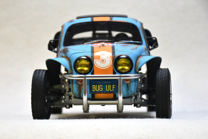 Tamiya Sand Scorcher 1/10 Custom Painted Body – Finished with Driver Figure (BUGULF) - BOLIM RC CUSTOMS