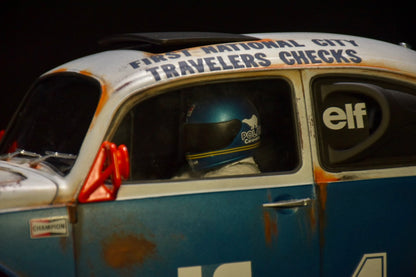 Tamiya Sand Scorcher 1/10 Custom Painted Body – Finished with Driver Figure (Tyrrell p34 tribute)