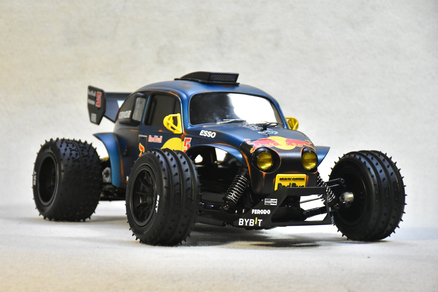 REDBUG  - Custom-Built Tamiya Blitzer Beetle – 1/10 RC Buggy (RED BULL LIVERY)
