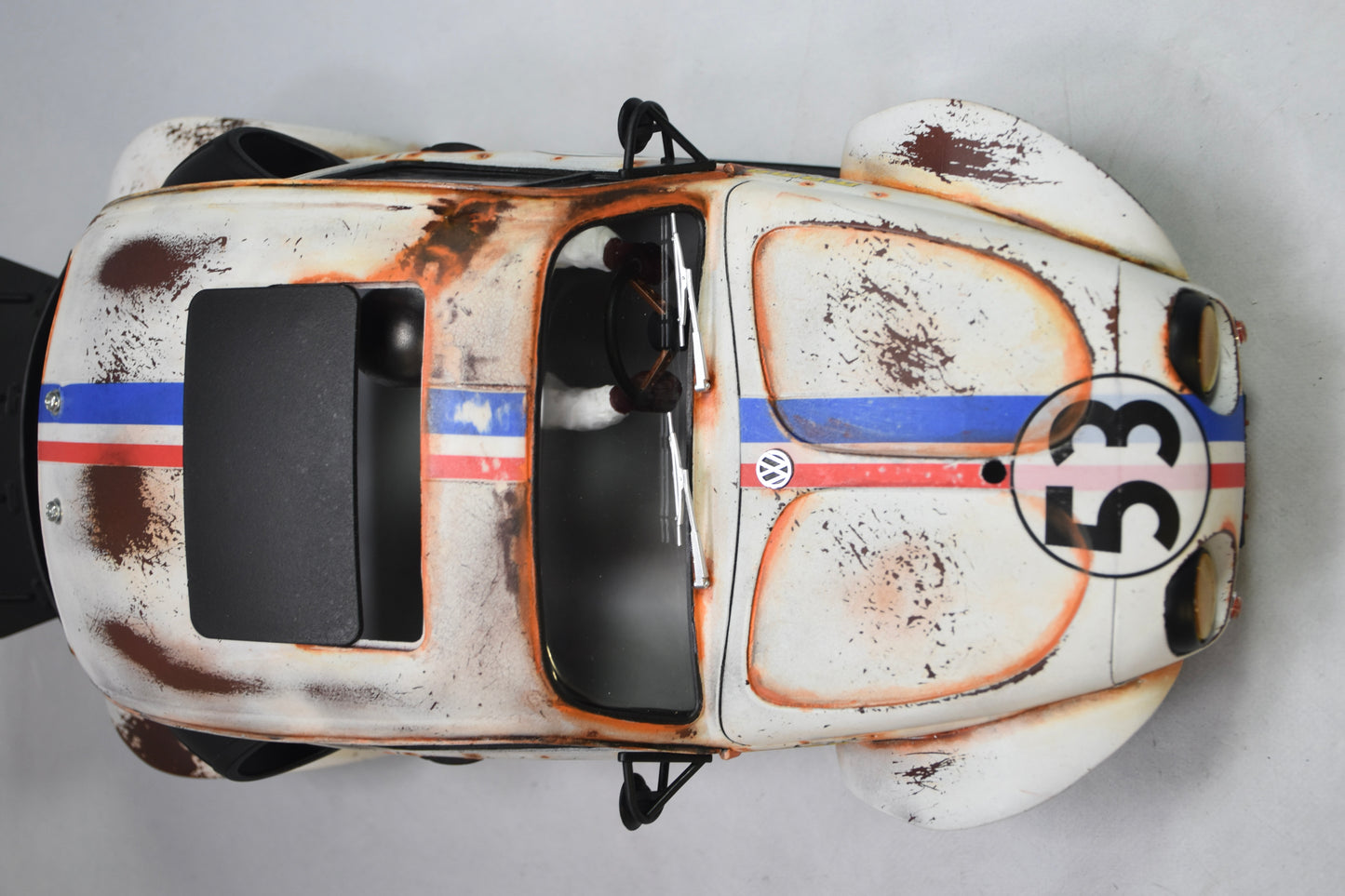 Tamiya Sand Scorcher 1/10 Custom Painted Body – Finished with Driver Figure (HERBUG) - (Minor Sticker Imperfection)