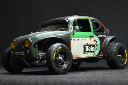 Tamiya Sand Scorcher 1/10 Custom Painted Body – Finished with Driver Figure (BUGOBLIN)