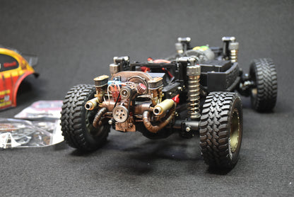 Custom-Built Tamiya CC-02 4WD Chassis with Sand Scorcher Body