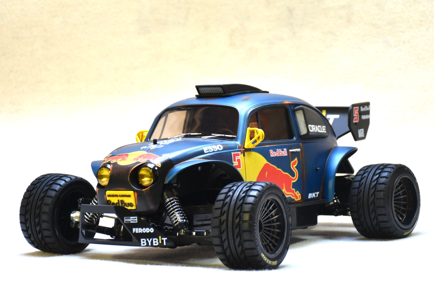REDBUG 3  - Custom-Built Tamiya Blitzer Beetle – 1/10 RC Buggy (RED BULL LIVERY)