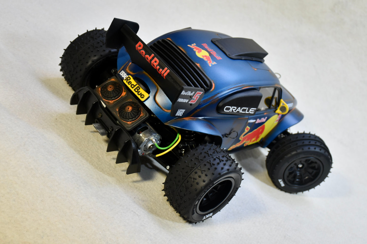 REDBUG  - Custom-Built Tamiya Blitzer Beetle – 1/10 RC Buggy (RED BULL LIVERY)