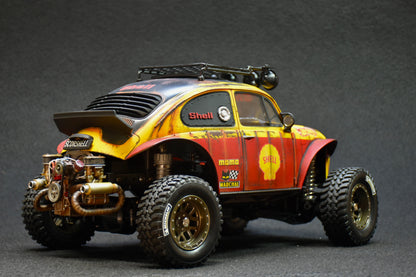 Custom-Built Tamiya CC-02 4WD Chassis with Sand Scorcher Body