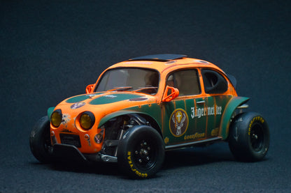 Tamiya Sand Scorcher 1/10 Custom Painted Body – Finished with Driver Figure (JAGERMAGEN)