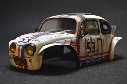HERBUG - Tamiya Sand Scorcher 1/10 Custom Painted Body – Finished with Driver Figure