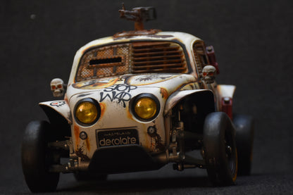 Tamiya Sand Scorcher 1/10 Custom Painted Body – Finished with Driver Figure (DYSTOPIC) - BOLIM RC CUSTOMS