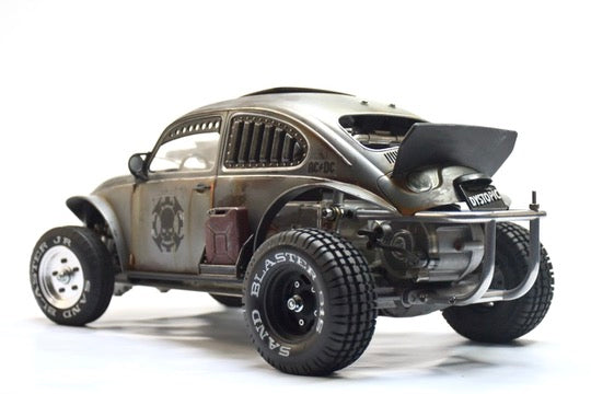 Tamiya Sand Scorcher 1/10 Custom Painted Body – Finished with Driver Figure (DYSTOPIC)