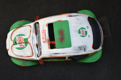 Tamiya Sand Scorcher 1/10 Custom Painted Body – Finished with Driver Figure (CASBUG)