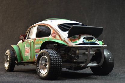 Tamiya Sand Scorcher 1/10 Custom Painted Body – Finished with Driver Figure (CASBUG)