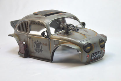 Tamiya Sand Scorcher 1/10 Custom Painted Body – Finished with Driver Figure (DYSTOPIC)